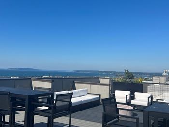 Rooftop sky lounge